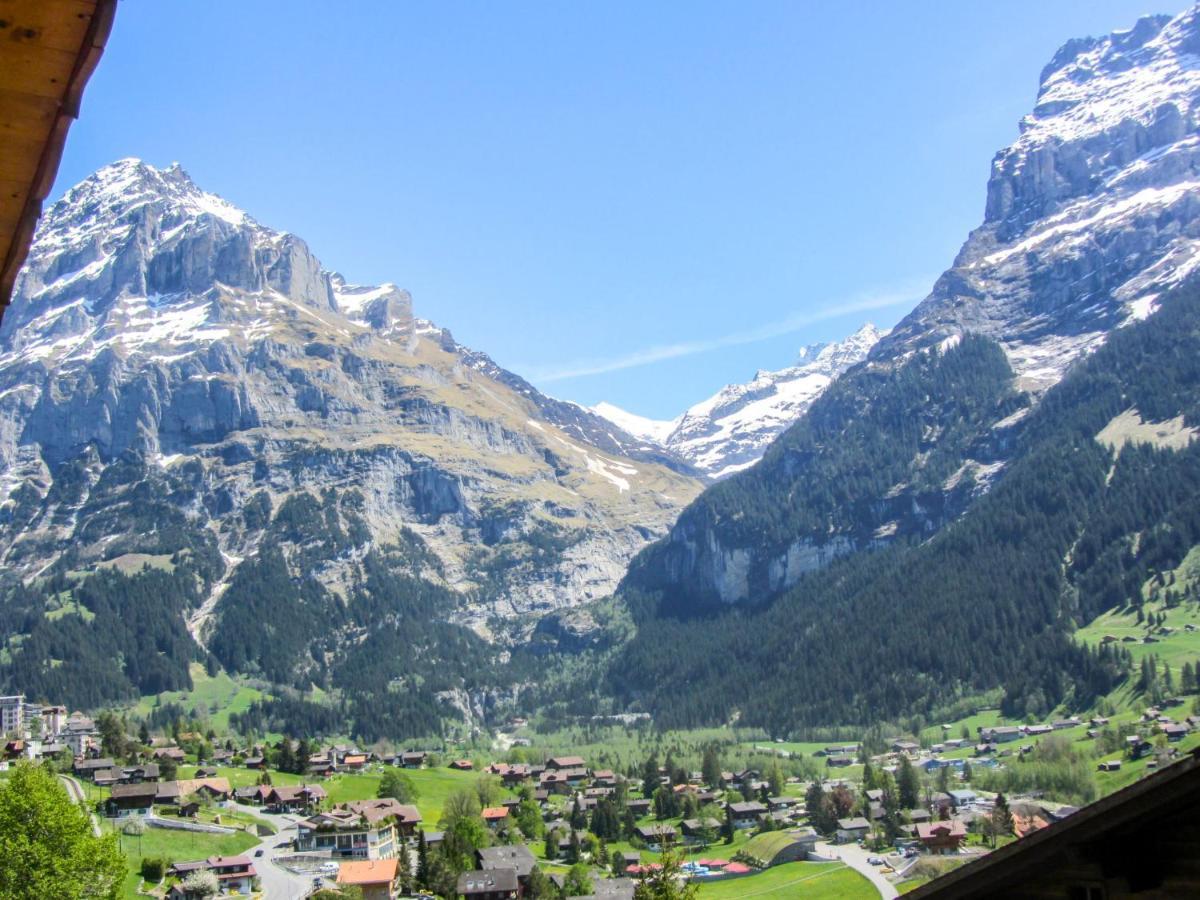 Apartment Chalet Mittelhorn-1 Grindelwald Exteriör bild