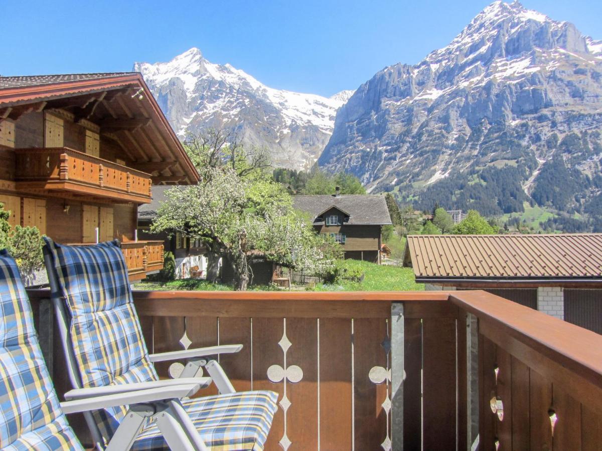 Apartment Chalet Mittelhorn-1 Grindelwald Exteriör bild